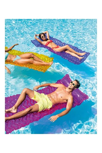 Intex Tote N Float Inflatable Wave Mat – 229×86 cm Assorted Colors