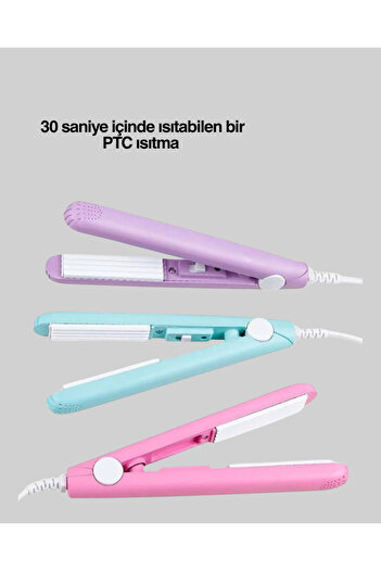 Clevora 2 in 1 Hair Straightener and Curling Iron – Suitable for Straight and Curly Hair Multi-Way