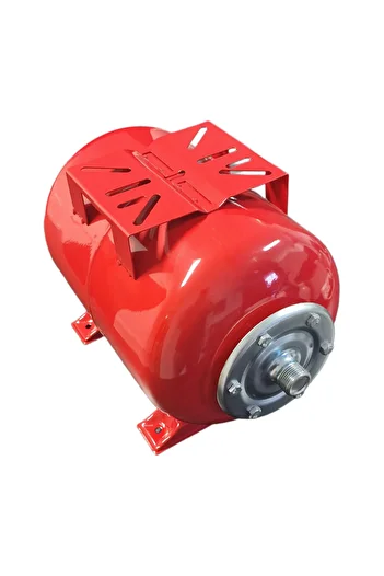 flores Expansion vessel for water pump, red, 24 liters