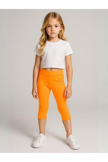 Zekids Girls' Knee Length Leggings