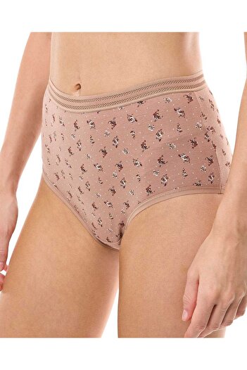 R&B Brown WoMen's's 5 Pack Full Briefs