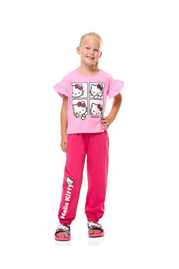 R&B Hello Kitty Printed Pyjama Set