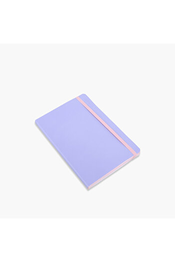 Lifestyle Solid A5 Ruled Notebook with Elastic Band