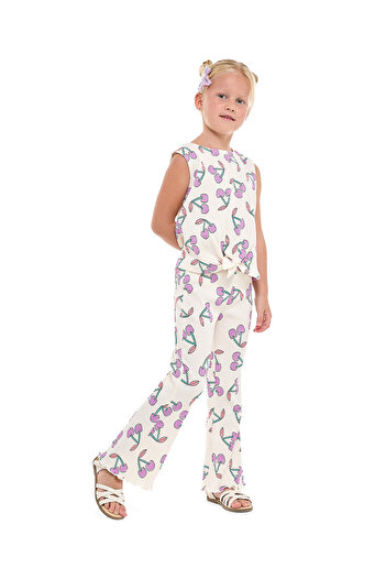 R&B Printed Top and Pants Set