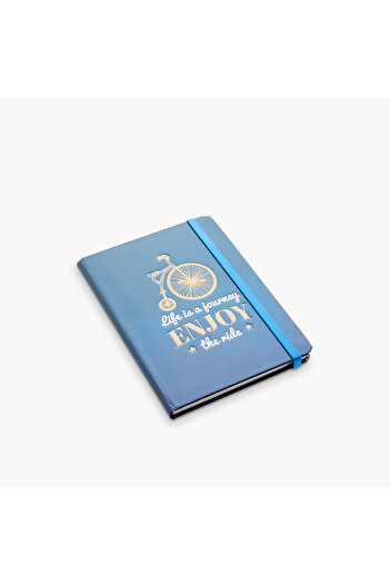 Lifestyle Slogan Embossed A5 Hardbound Journal