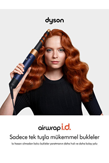 DYSON Airwrap i.d.™ saç şekillendirme ve kurutma seti (Prusya mavisi/Parlak bakır)