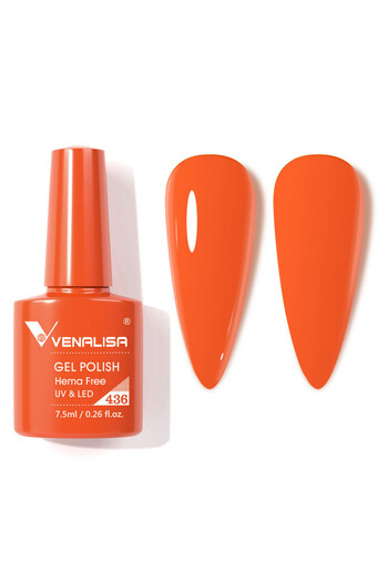 Venalisa Semi-Permanent Nail Polish, Hema-Free, 7.3 ml