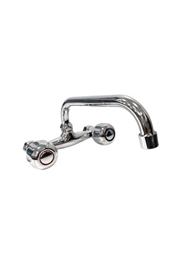 flores Wall-mounted sink mixer, bronze