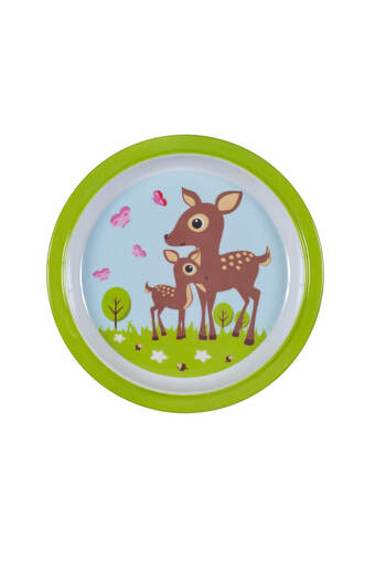 OEM Children's plate, Deer series, 22cm
