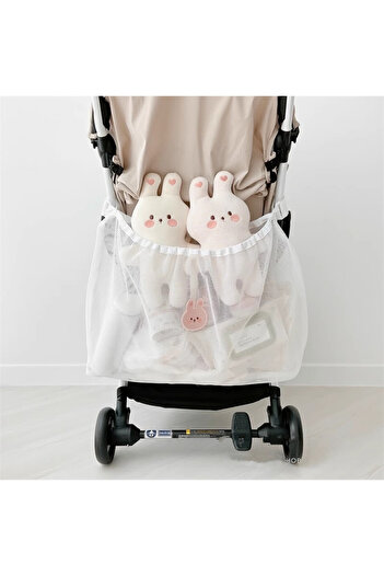 Choice Black Reusable Stroller Hanging Bag Summer Mesh Stroller Bag Nappy Organizer Baby Items Diapers Pouc