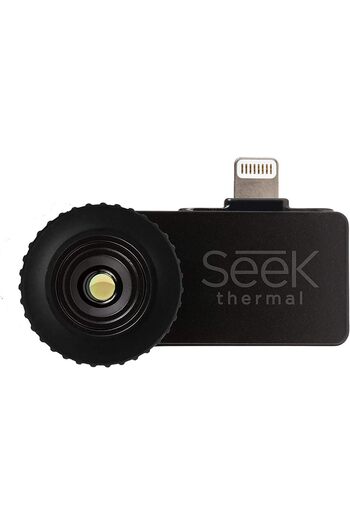 Seek Thermal Compact - All-Purpose Thermal Imaging Camera for iOS, Black - LW-AAA