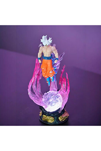 Choice1 without box wukong 24cm Anime Dragon Ball Can Emit Light Figure Ultra Instinct Son Goku Saiyan Pvc S