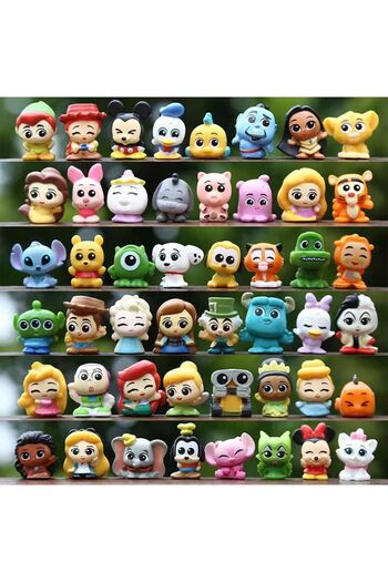 Choice1 Random send 24pcs Doorables Princess Stilt Aisha Hudy Collectibles Rare Dolls Figurines Cartoon Acti