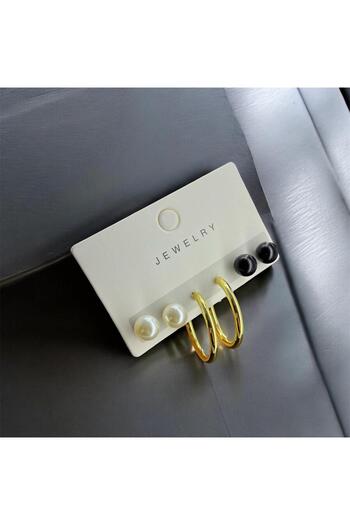 Candy Nuveria Pearl Set Earrings
