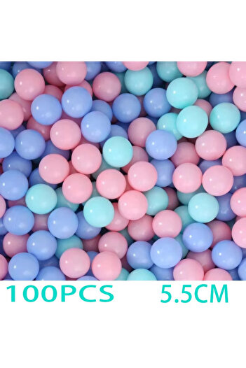 Choice 5.5CM-100PCS Eco-Friendly Colorful Ball Soft Plastic Pool Ball Funny Baby Kid Swim Pit Toy Thicken B