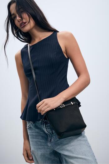 Stradivarius Crossbody bag with belt detail