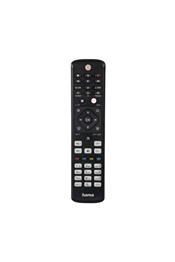 Hama Universal remote control for Philips TVs, IR, illuminated buttons