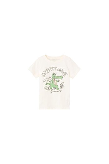 name ıt Boy's Crocodile Printed Color Changing T-Shirt