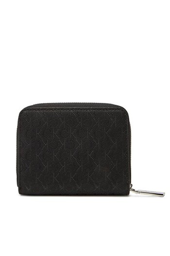 Calvin Klein CK MUST AOP MD ZIP AROUND W FLAP SİYAH-OS
