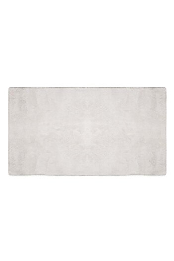 TOPI TOY Decorative velvet rug 150 x 100 cm, white
