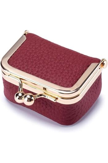 Generic Artificial Leather Mini Jewelry Box, Mini Jewelry Box Organizer for Women, Mini Jewelry Travel Case