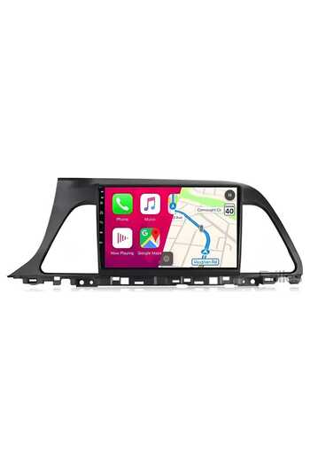 Hyundai Android screen for Hyundai Sonata 2015-2018 model (RAM 2 - Memory 32) supports CarPlay and Android Auto