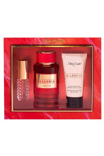 Diane Castel Gift Set 3 Products Allegria: Perfume, Body Lotion, Mini Perfume