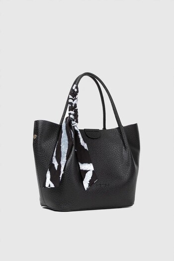 MORCA Women's Long Strap Handbag Black