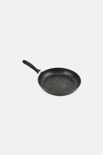 YOTO Cast Aluminum Frying Pan, Black