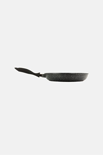 YOTO Cast Aluminum Frying Pan, Black