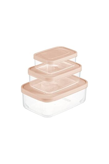 Generic Inochi Food Storage Container Set 3pcs (500-1000-2000ML)|Store and Preserve Food, Pack Lunch, Kitch