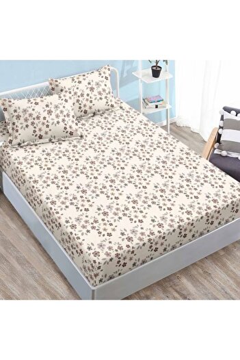 Ralex Set husă pat Finet Elegance + 2 fețe perne pentru saltea de 180 x 200 cm, Floricele mărunte, HE 1