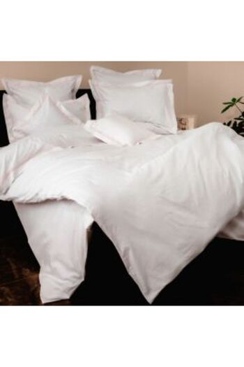Ralex Double Bed Linen 100% Cotton Ranforce 8 pieces with embroidered border, Pucioasa