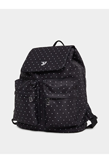 Styli Star Print Backpack with Pockets