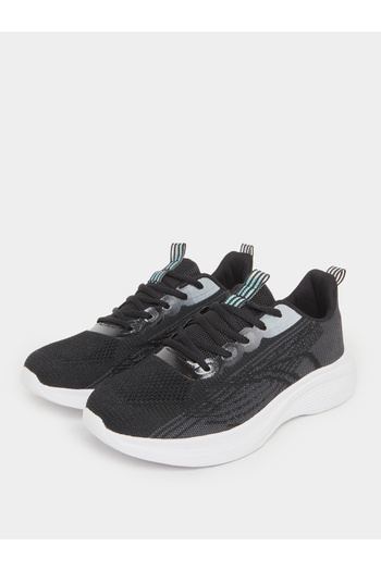 Styli Printed Lace Up Sneakers