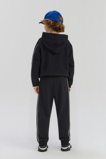 Nebbati BG Store Boy's Black Sweatpants