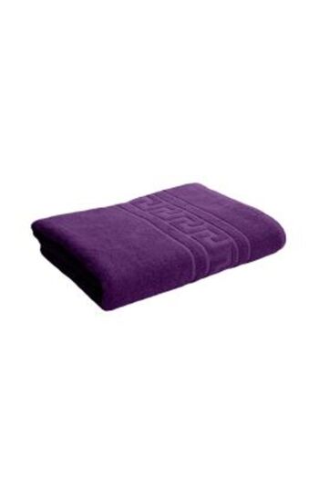 Ralex Hand Towel 30 x 50 cm 100% Cotton Greek Border 500 gsm, Purple