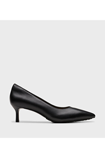 CLARKS Black Women's Adela Court Court Shoes