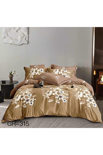 FIONNA.RO Finet Bed Linen - Beige Autumn Flowers