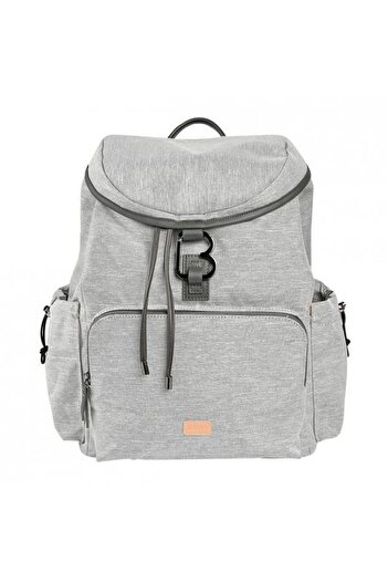Beaba Diaper Bag Backpack Vancouver Heather Grey