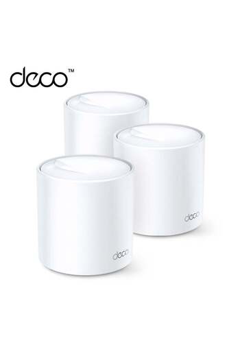 TP-LINK نظام Deco X20 (عبوة من 3 قطع) AX1800 للمنزل بالكامل مزود بشبكة Wi-Fi 6 متقدمة