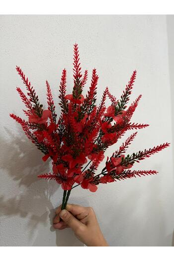 LABURN Colorful Artificial Dry Flower Bunch Bridal Flower Ornamental Flower Potted Flower Lavender