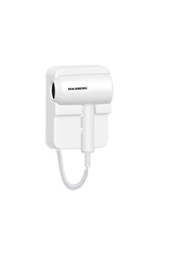 Hausberg Uscător de păr HB-260AB cu montare pe perete, 2 viteze, 1 setare de temperatură, 1200 W, alb