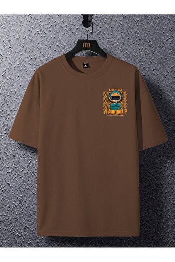 ACTIVE MODA - Men's Cotton Printed Tshirt Oversize Large Size 04