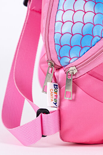 BORNAY Children's Backpack with Mermaid Design Cute and Lightweight