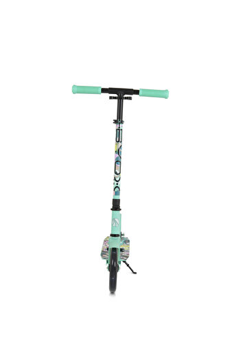 byox Foldable scooter for children from 6 years old, with aluminum handlebars, ABEC-7 PU wheels with LED lights, and