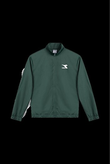 Diadora TRACKSUIT FZ CORE - GREEN PINENEEDLE