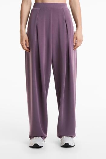 Oysho Cocoon trousers with soft-touch modal