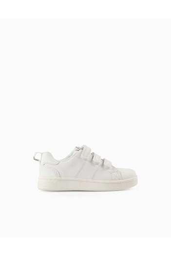 Ziddy Touch Fastening Trainers for Children 'ZY 1996', White