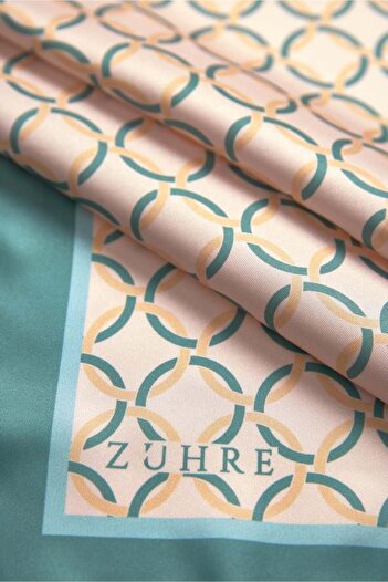 Zühre Polyester/Twill Scarf V11 0078